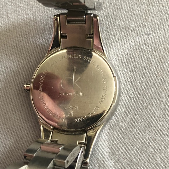 CALVIN KLEIN Ladies silver stainless steel Watch - Picture 10 of 10